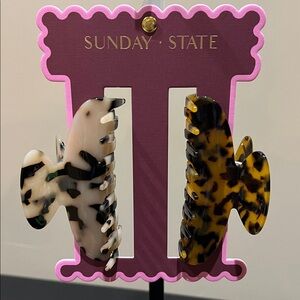 Sunday State | Tortoise Hair Clips